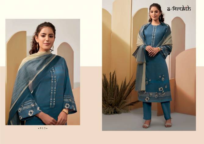 Aaliya By S Nirukth Printed Salwar Suits Catalog